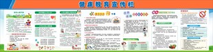 学校健康宣传栏画