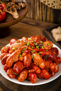 美味香辣小龙虾