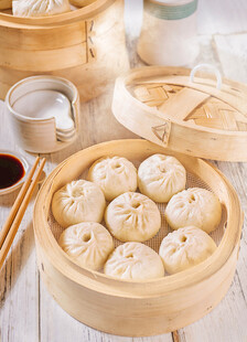 美味小笼包展示