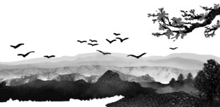 山水画