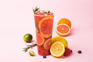 缤纷鲜果茶饮视觉盛宴