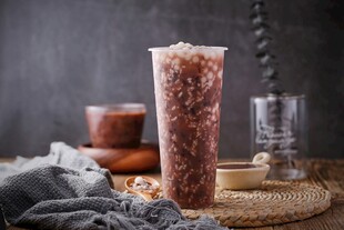 红豆奶茶浓郁醇香好滋味