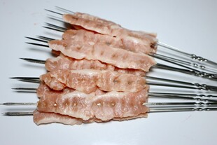 美味猪肉串