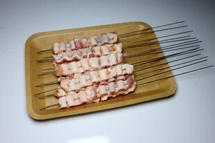美味培根串