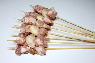 美味鸡肉串