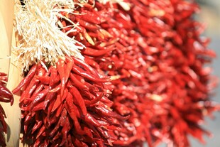 红辣椒串挂饰