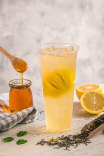蜂蜜柠檬茶饮清新好滋味