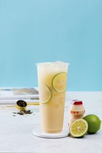 青柠饮品清新夏日滋味