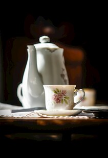 茶具 茶壶 茶杯 复古 优雅 