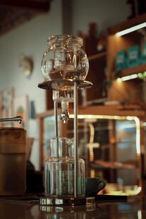 精致玻璃器具展示