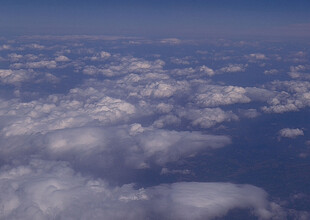 高空云海美景