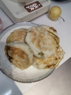 一盘美味馅饼