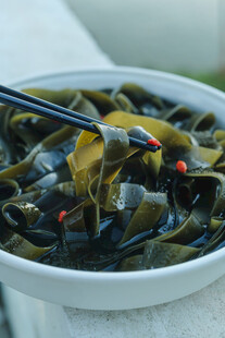 美味海带凉拌菜