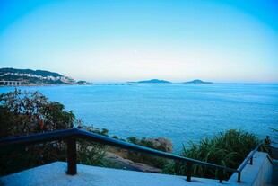 海边美景远眺