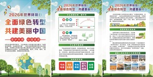 环境日海报