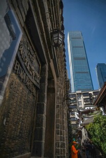 古今建筑对比城市风貌