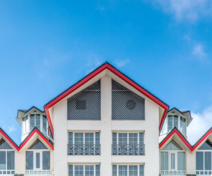 现代风格多层住宅建筑