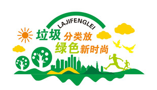 垃圾分类文化墙