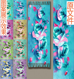 梦幻花卉图案设计展示