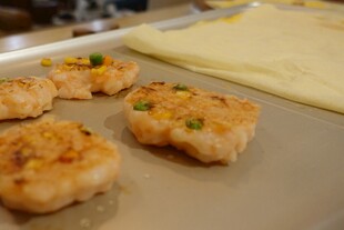 虾仁饼