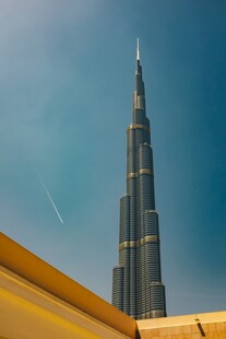 迪拜哈利法塔建筑景观