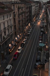 城市街道夜景繁华景象