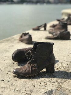岸边旧靴