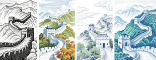 长城插画