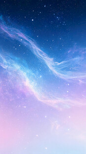 梦幻星空渐变背景