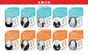 人物介绍 讲师宣传 名师讲谈