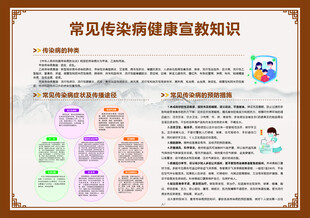 常见传染病健康宣教知识
