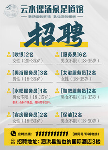 招聘海报