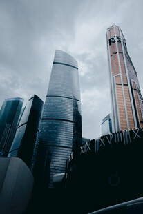 都市摩天大楼景观