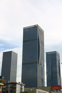 现代都市摩天大楼景观
