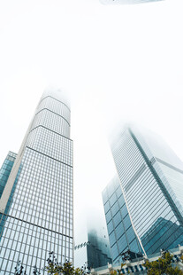 现代都市摩天大楼景观