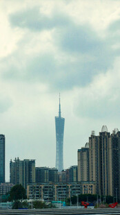 广州城市天际线景观