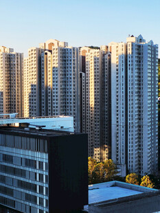 城市林立高楼景观