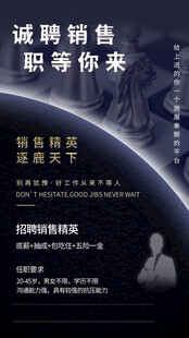 招聘海报 