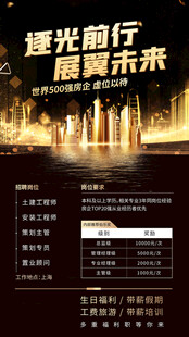 招聘海报 