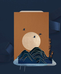 中式山水意境装饰画