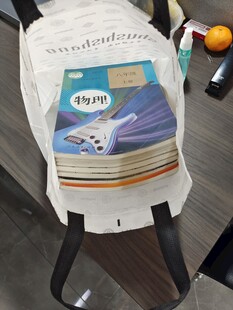 简约帆布包盛放书籍杂物