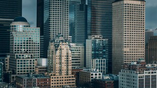 繁华都市高楼景观
