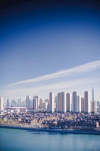城市滨水风光
