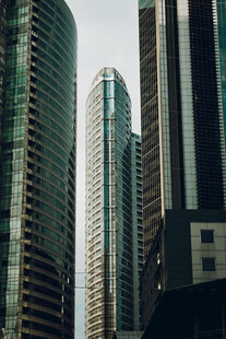 都市摩天大楼景观