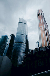 都市摩天大楼景观