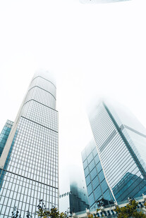 现代都市摩天大楼景观