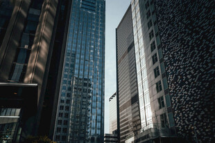 都市摩天大楼景观