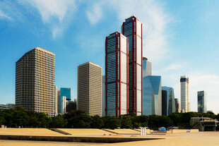 现代都市高楼景观