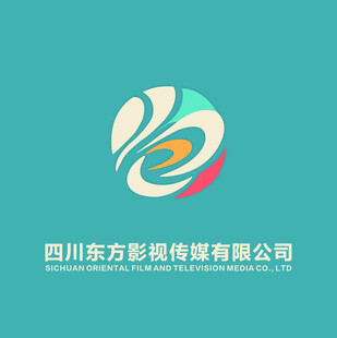 四川东方彩影传媒公司标志