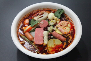 美味丰富的特色麻辣烫